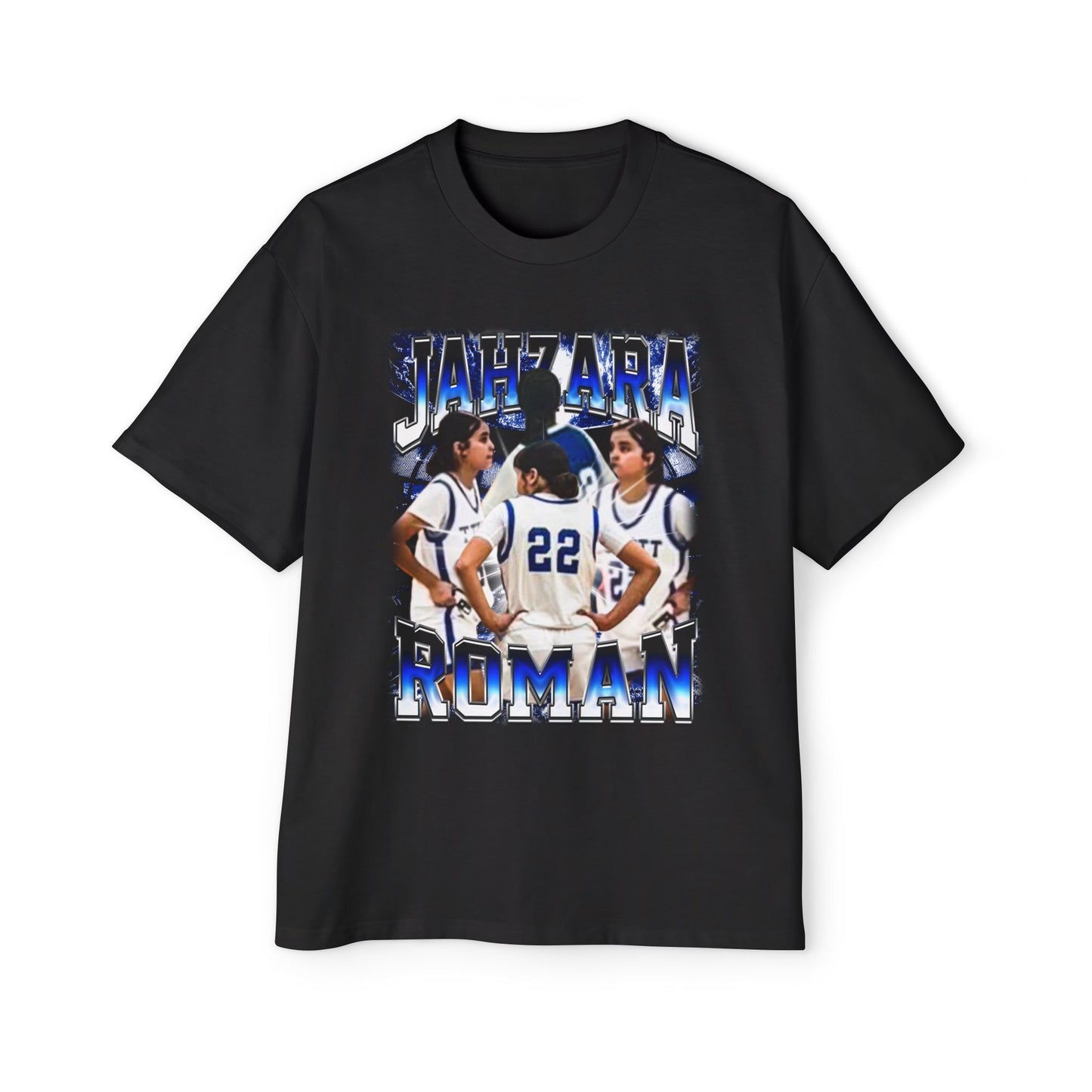 Jahzara Roman Oversized Retro Tee