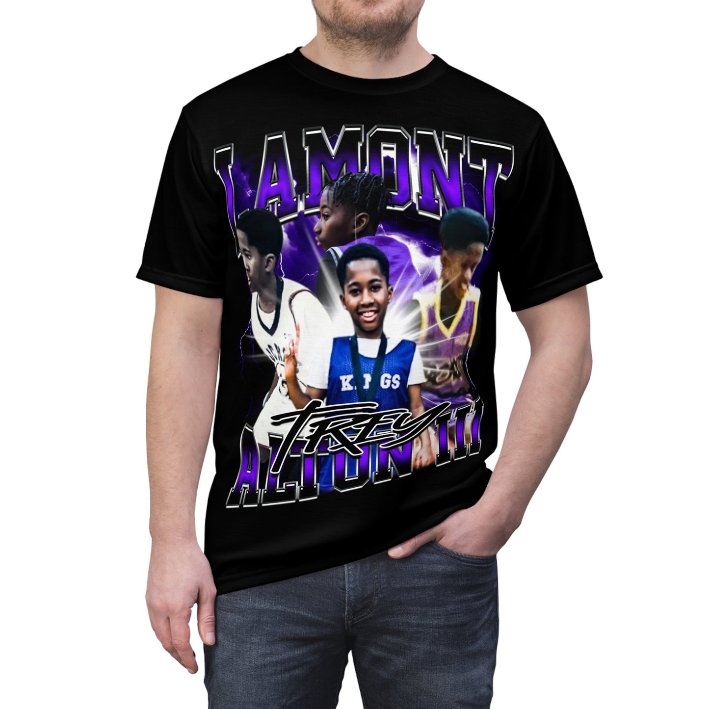 Lamont Alton III Vintage Full Print Tee