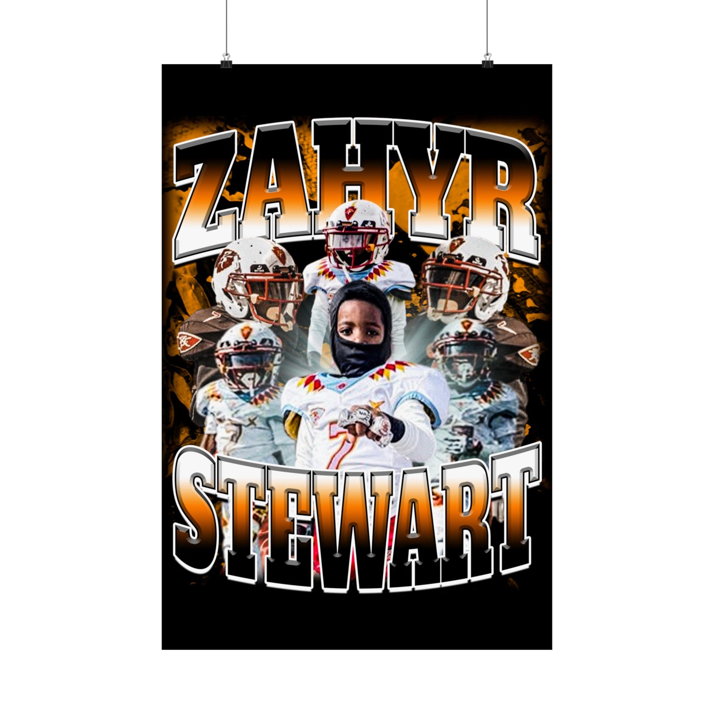 Zahyr Stewart Poster 24" x 36"
