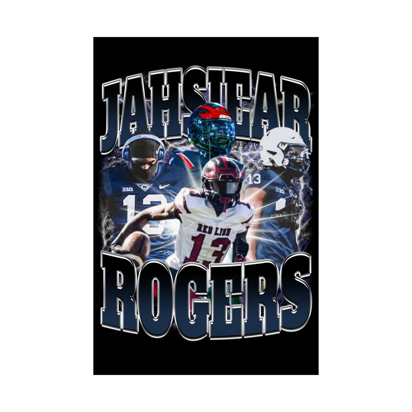 Jahsiear Rogers Poster 24" x 36"