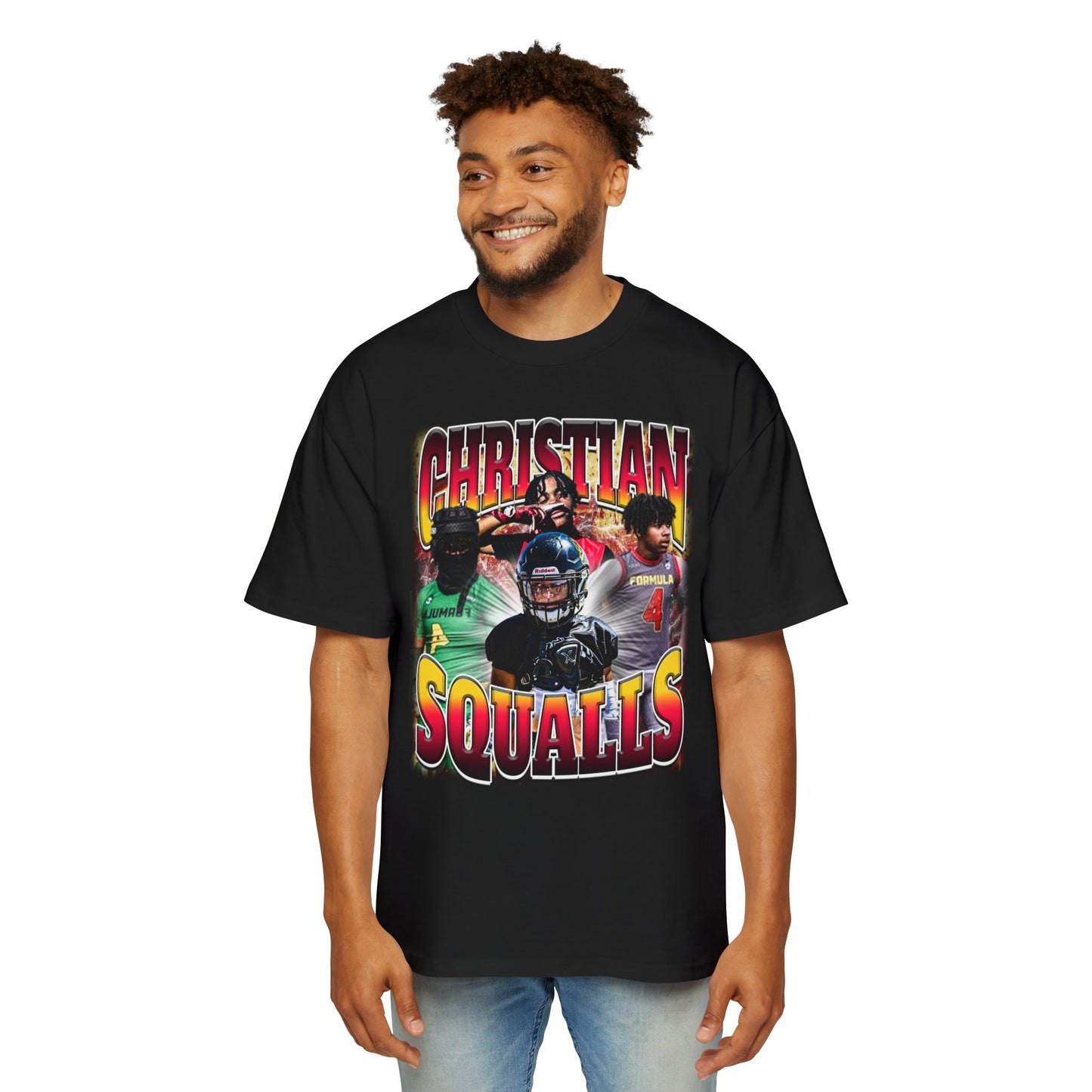 Christian Squalls Oversized Tee