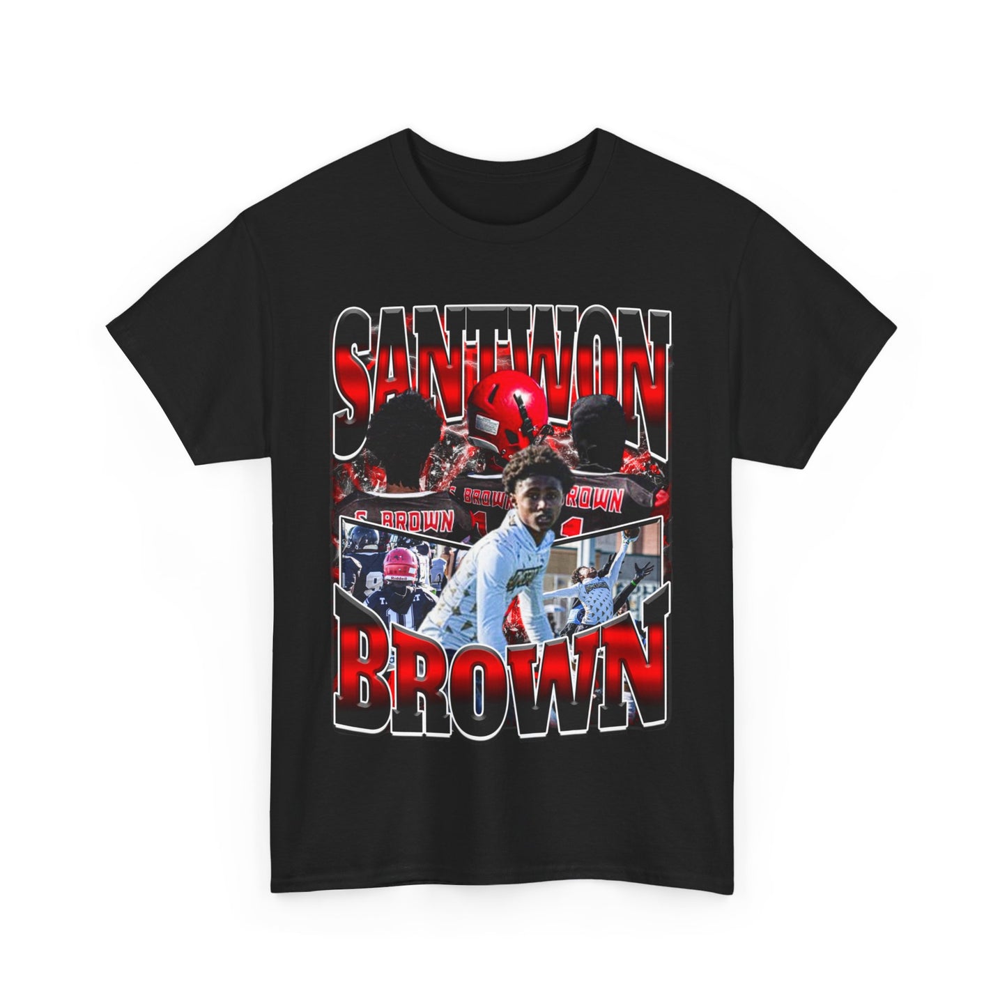 Santwon Brown Heavy Cotton Tee