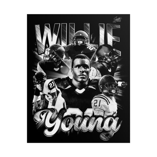 Willie Young Poster