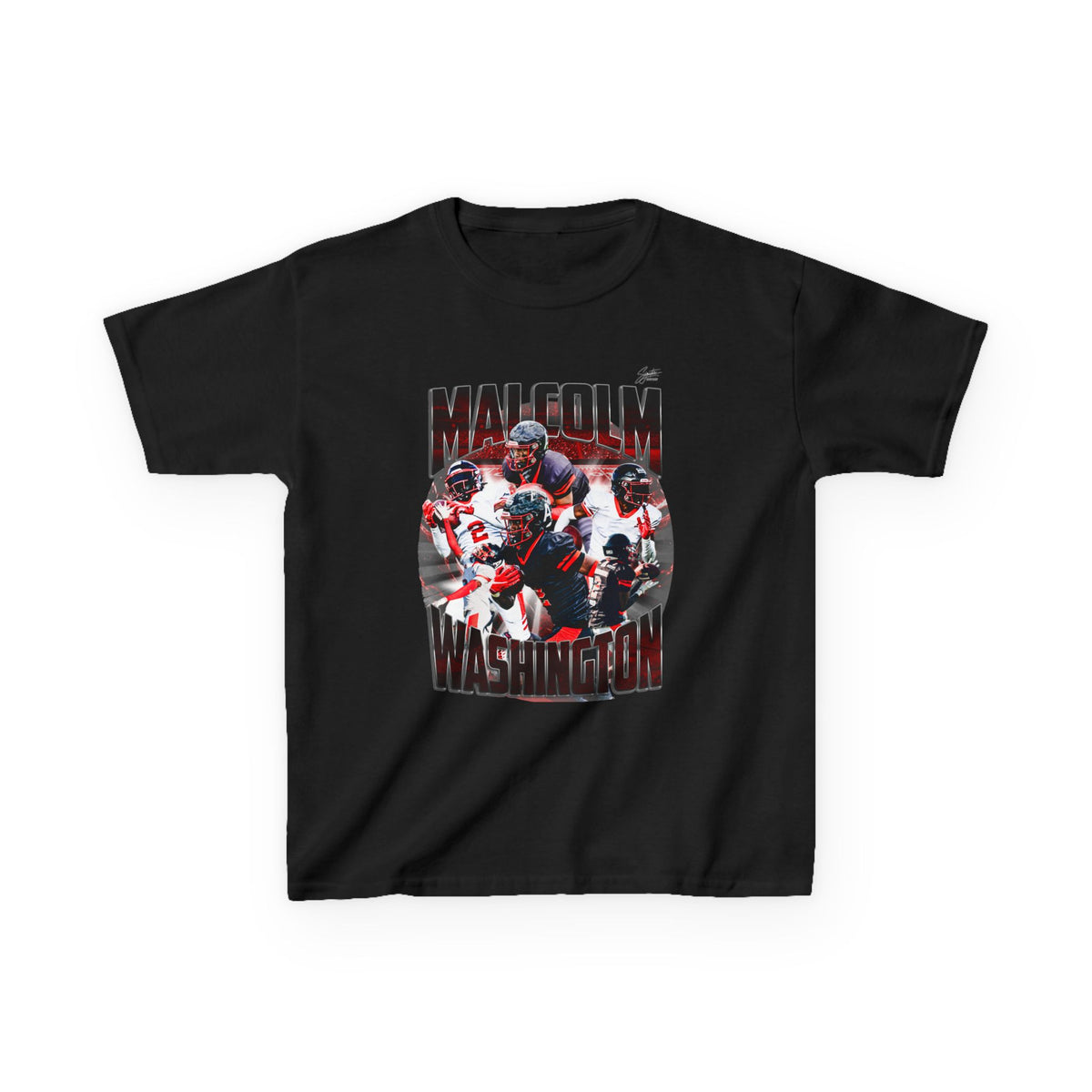Malcolm Washington Youth Heavy Cotton Tee