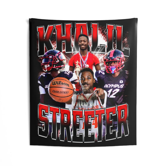 Khalil Streeter Tapestry 50” x 60”