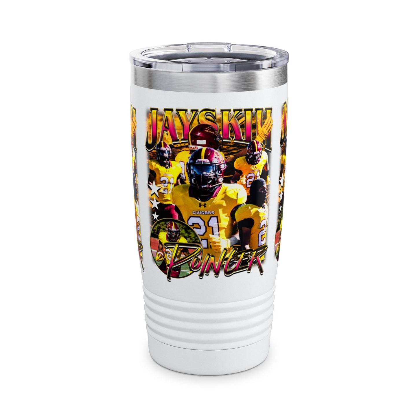 Jayskiii Pointer Stainless Steel Tumbler