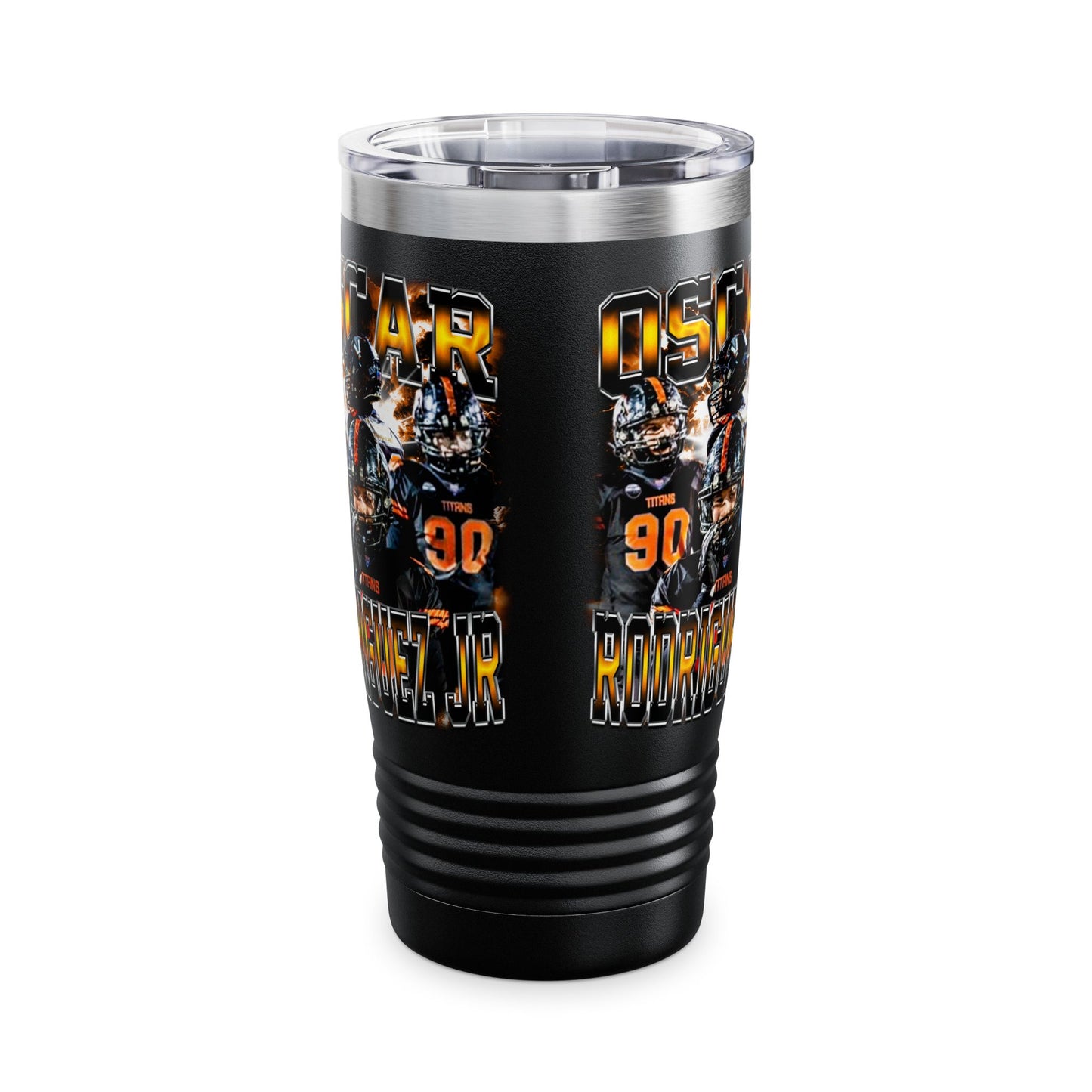 Oscar Rodriguez Jr Stainless Steal Tumbler