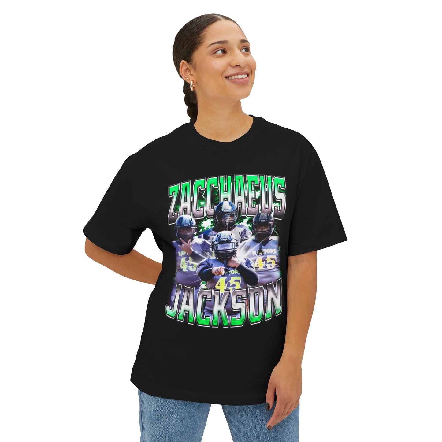 Zacchaeus Jackson Oversized Vintage Tee