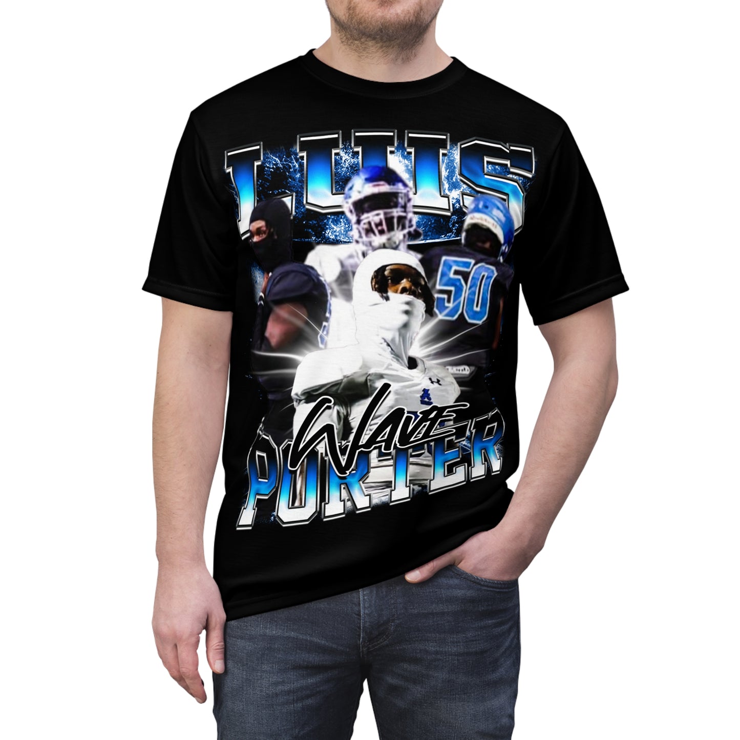 Luis Porter Vintage Full Print Tee