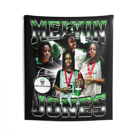 Melvin Jones Tapestry 50” x 60”