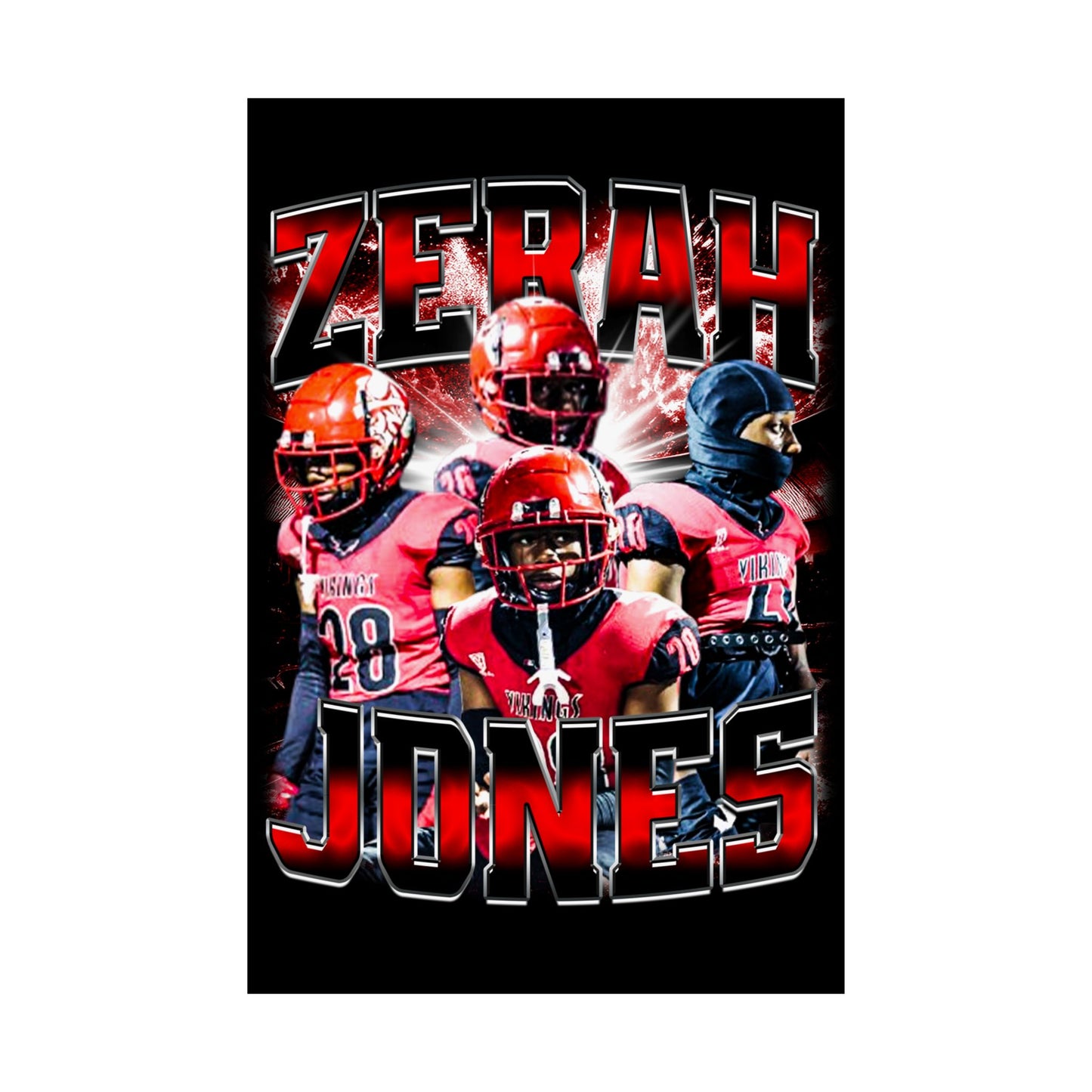 Zerah Jones Poster 24" x 36"