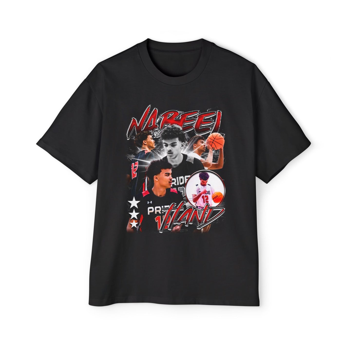 Nabeel Hand Oversized Retro Tee