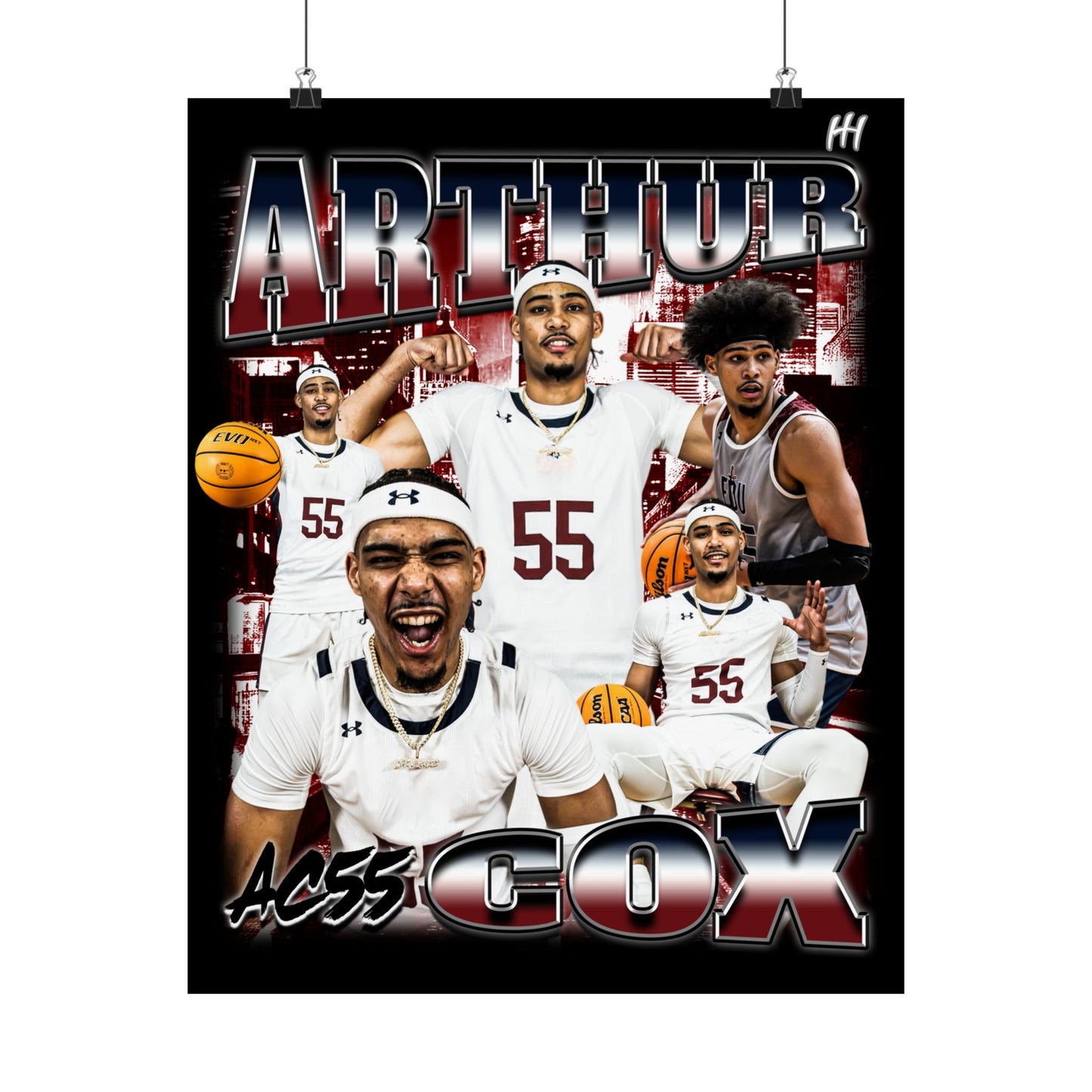 Arthur Cox Poster - 16″ x 20″