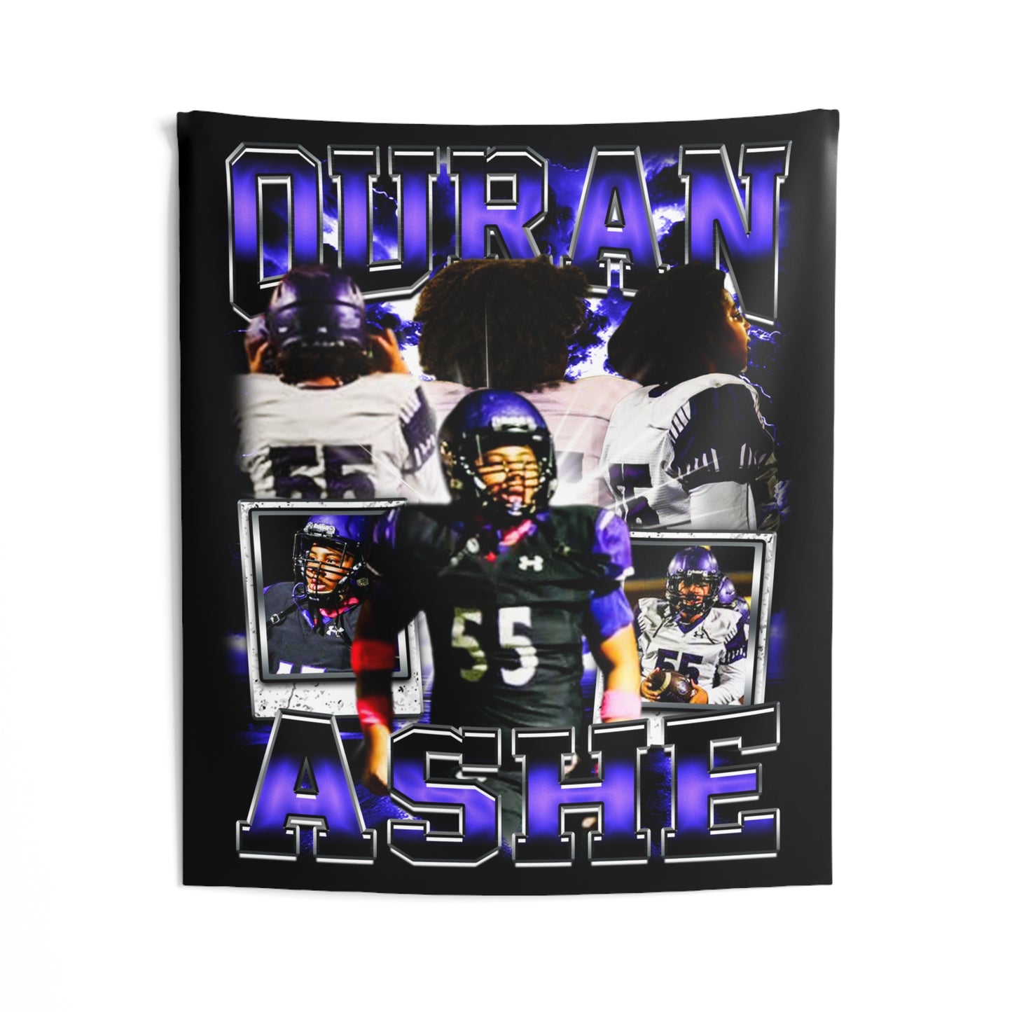 Quran Ashe Tapestry 50” x 60”