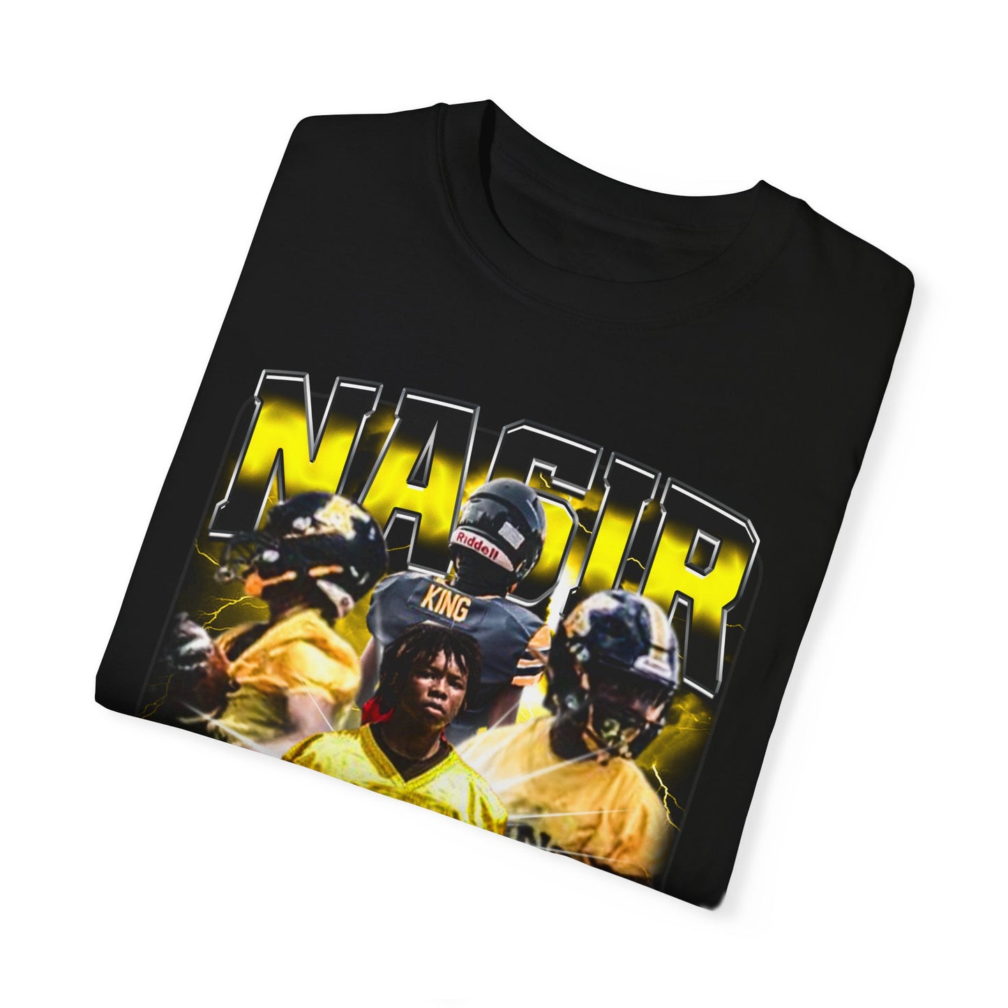 Nasir White Heavy Cotton Tee