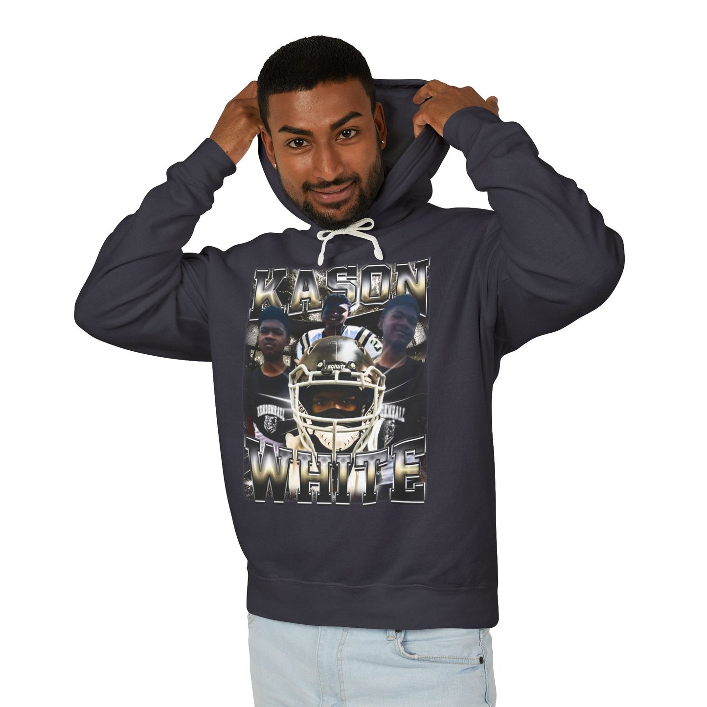 Kason White Hoodie