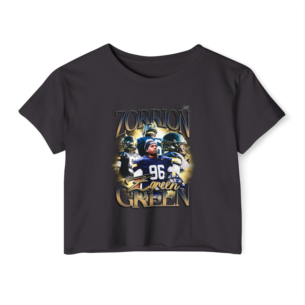 Zorrion Green Crop Top
