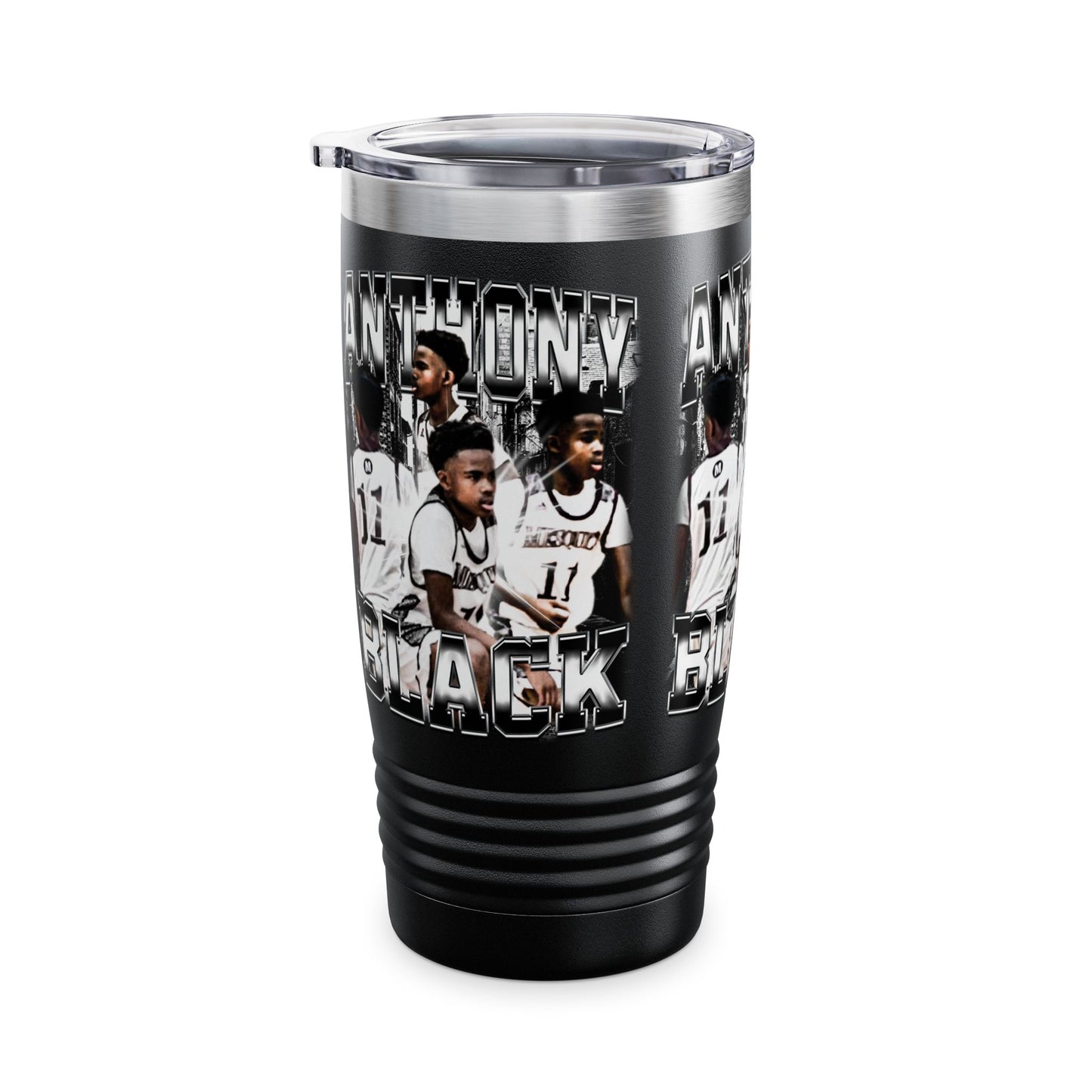 Anthony Black Stainless Steal Tumbler