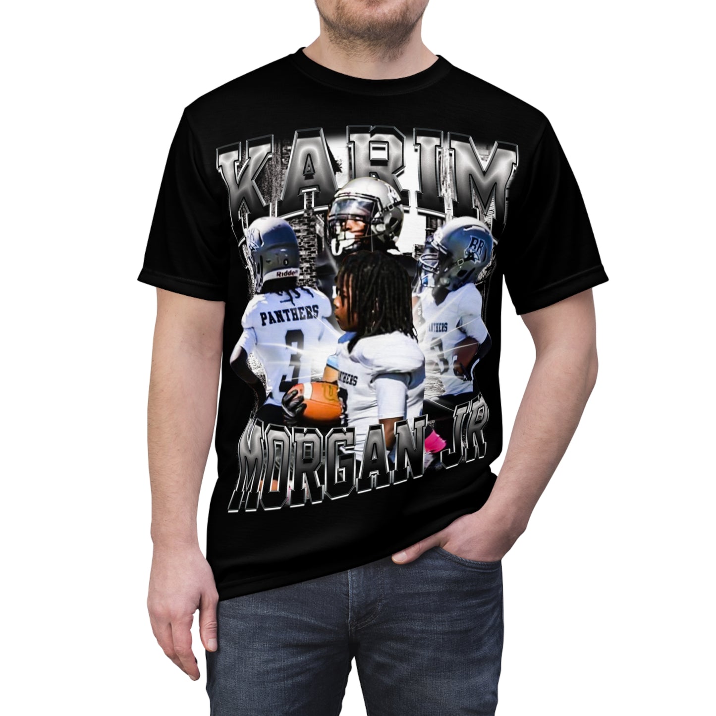 Karim Morgan Jr Vintage Full Print Tee