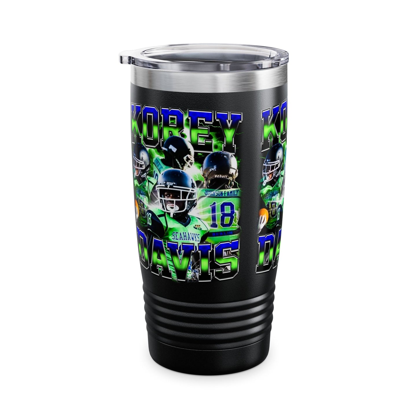 Korey Davis Stainless Steal Tumbler
