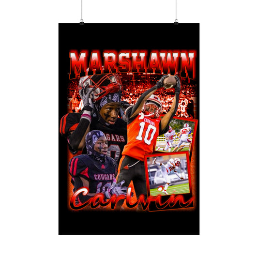 Marshawn Carlvin Poster 24" x 36"