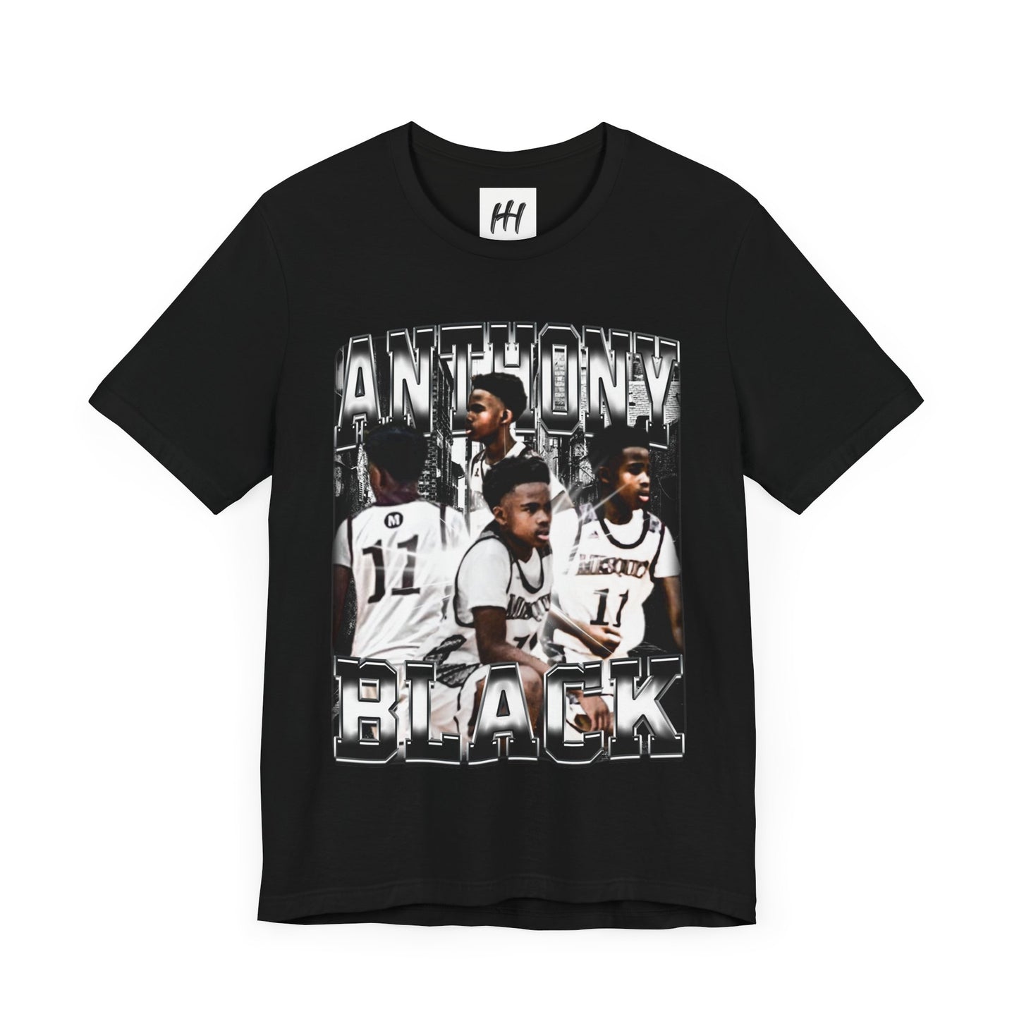 Anthony Black Heavy Cotton Tee