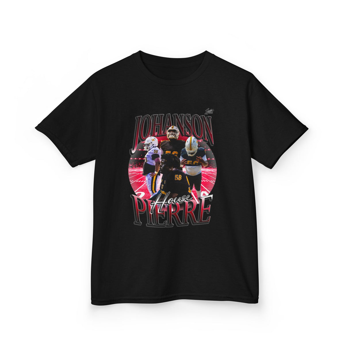 Johanson Pierre Youth Heavy Cotton Tee