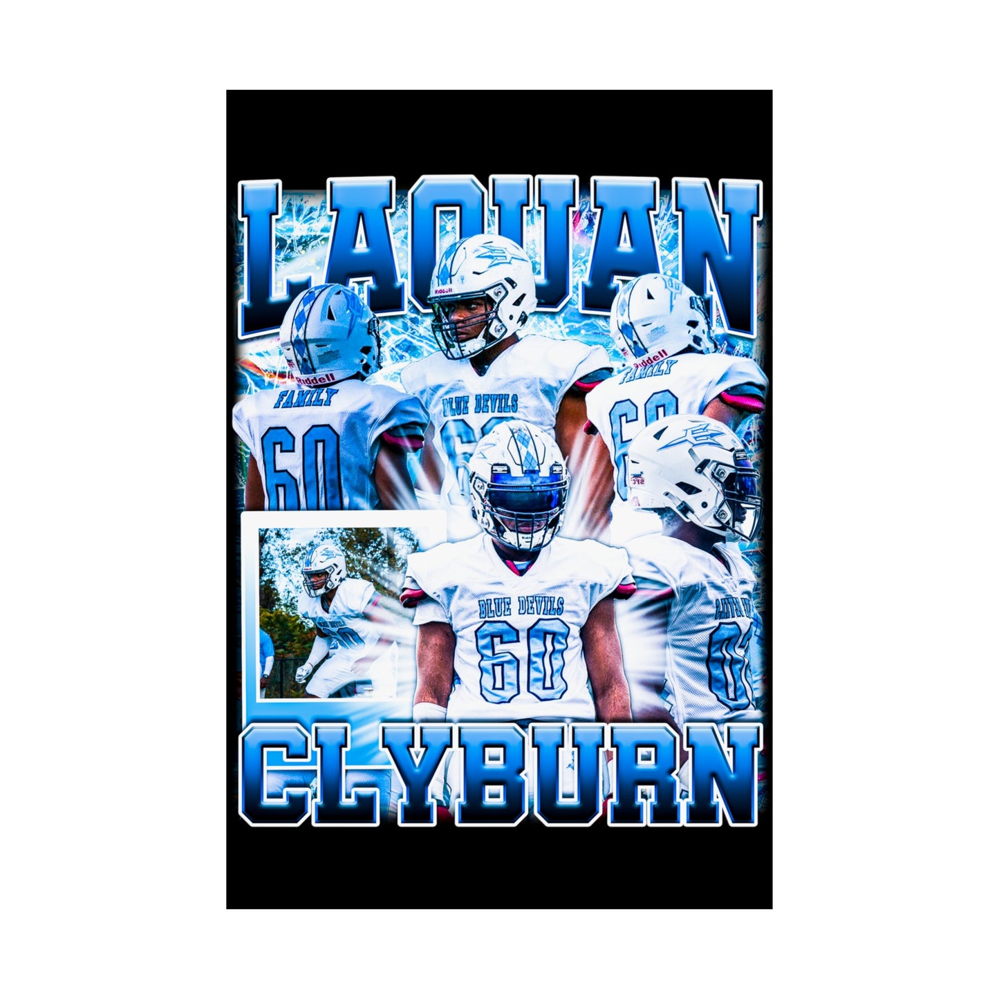 Laquan Clyburn Poster 24" x 36"
