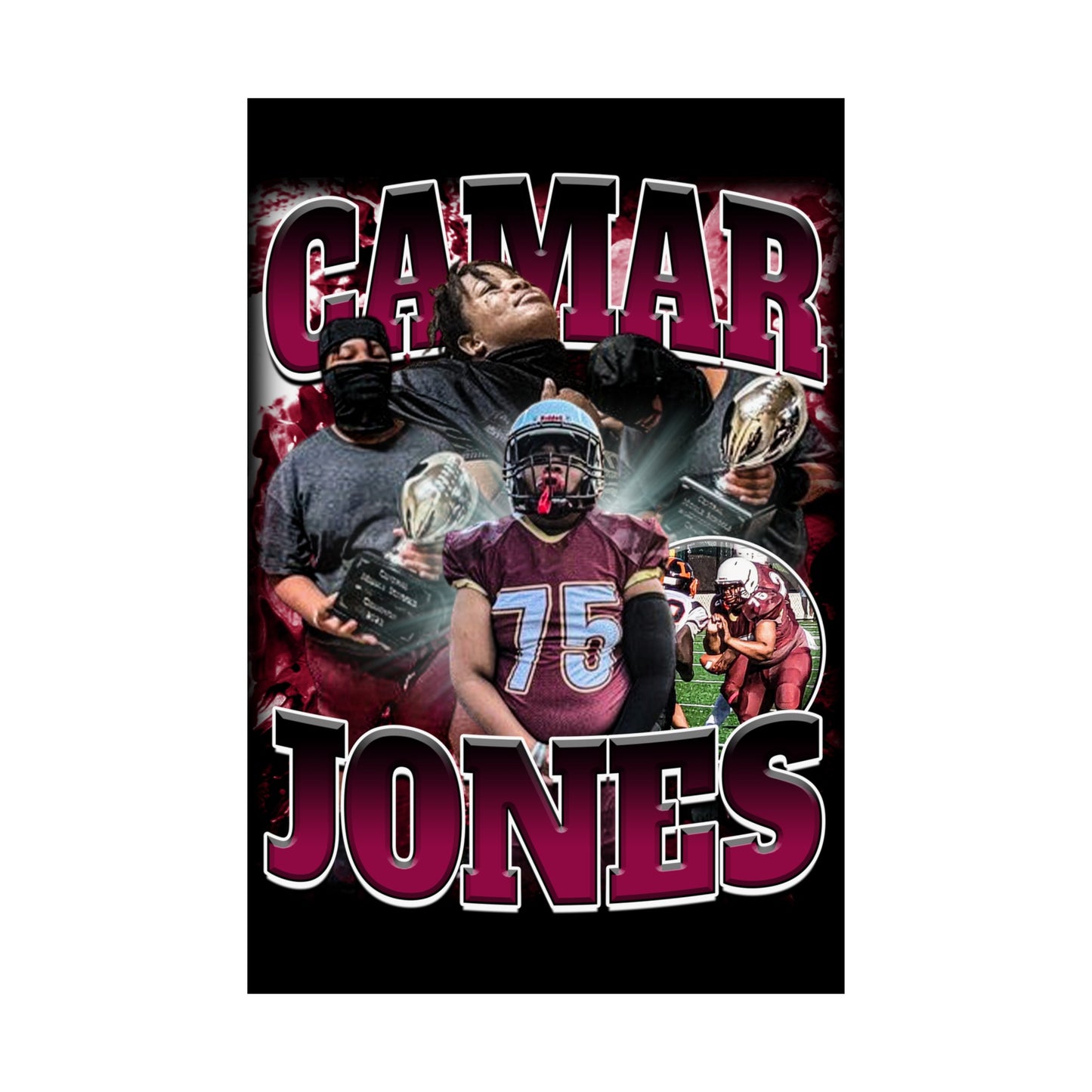 Camar Jones Poster 24" x 36"