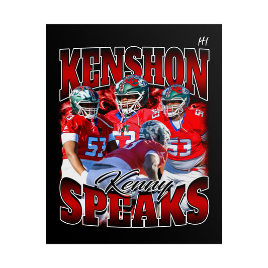 Kenshon Speaks Poster