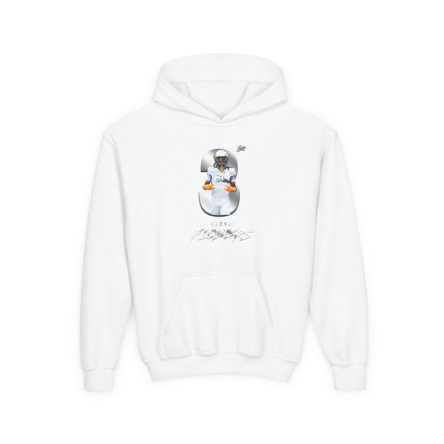 Jarvai Flowers Youth Hoodie