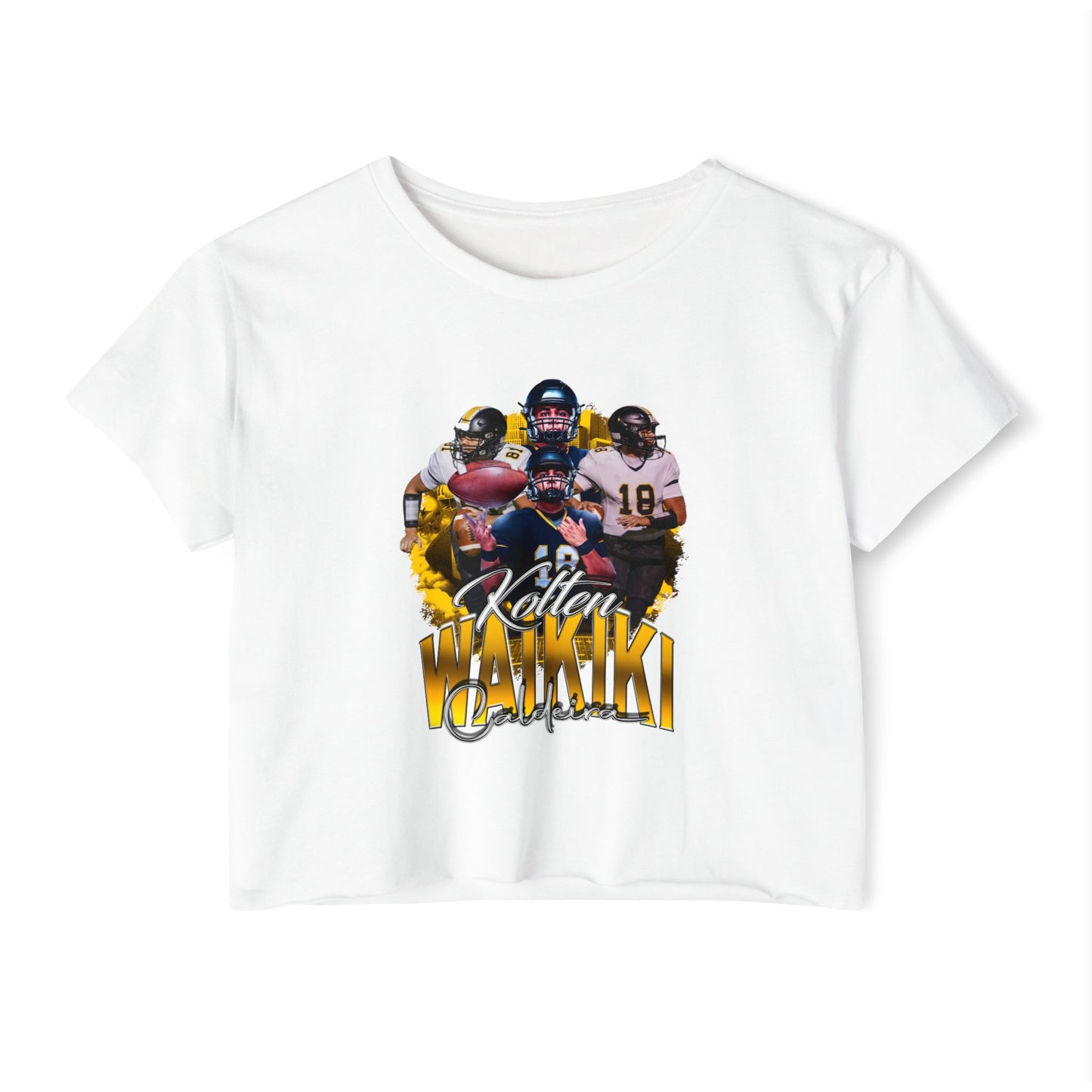 Kolten Waikiki-Caldeira Crop Top