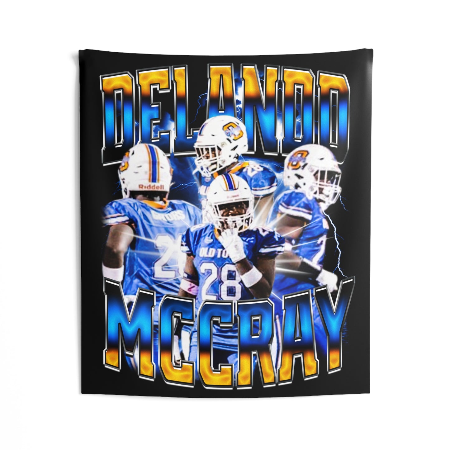 Delando Mccray Tapestry 50” x 60”