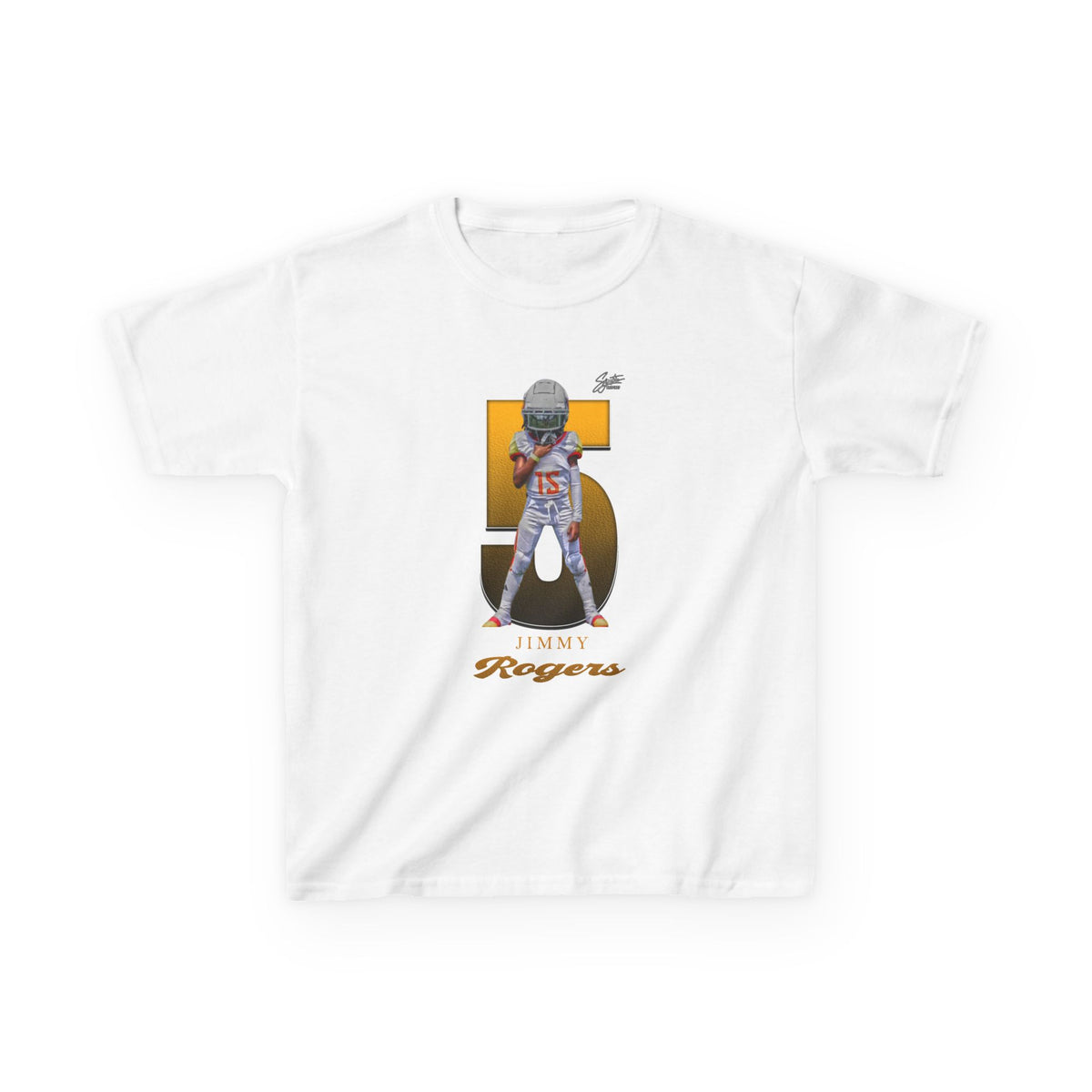 Jimmy Rogers Youth Heavy Cotton Tee