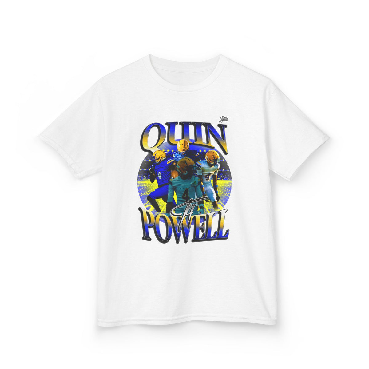 Quin Powell Youth Heavy Cotton Tee