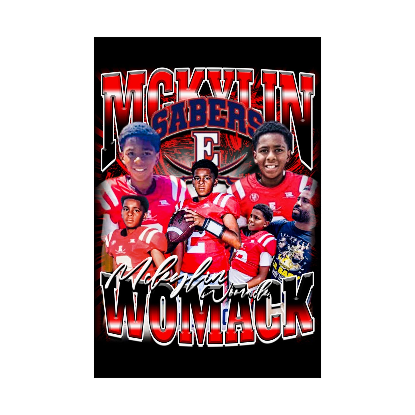 McKylin Womack Poster 24" x 36"