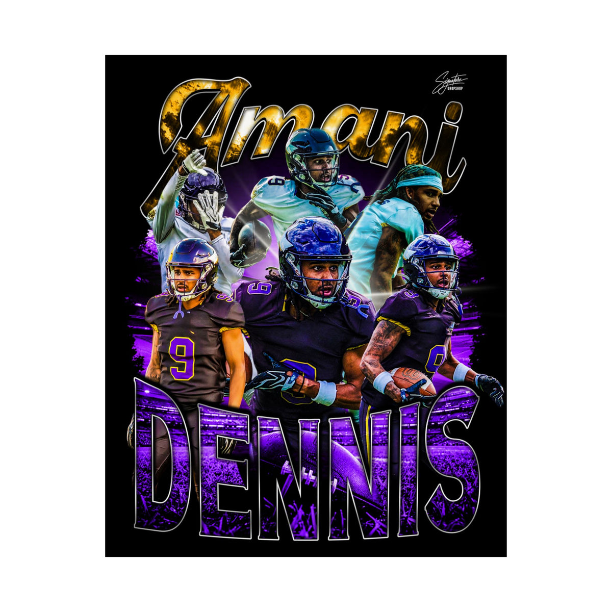 Amani Dennis Posters