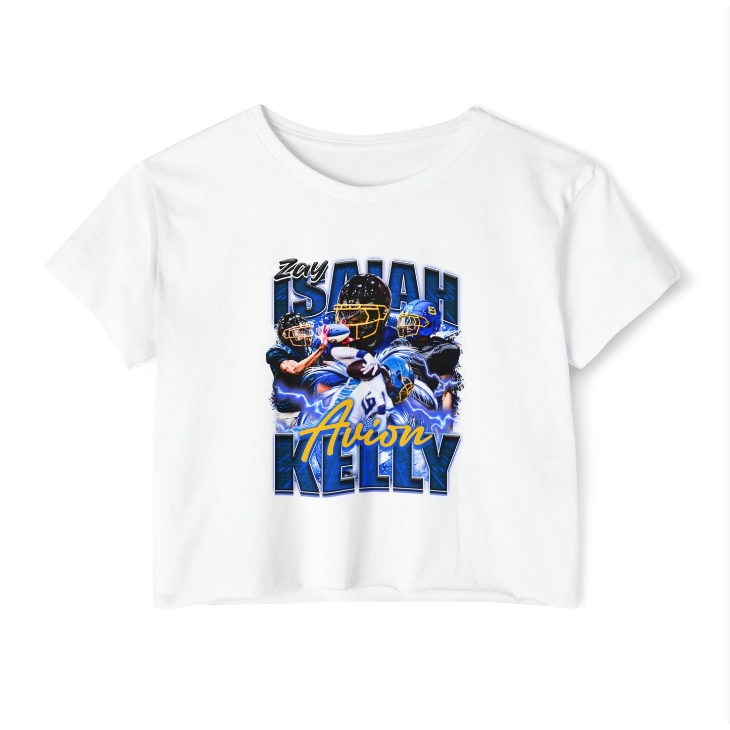 Isaiah Avion Kelly Crop Top