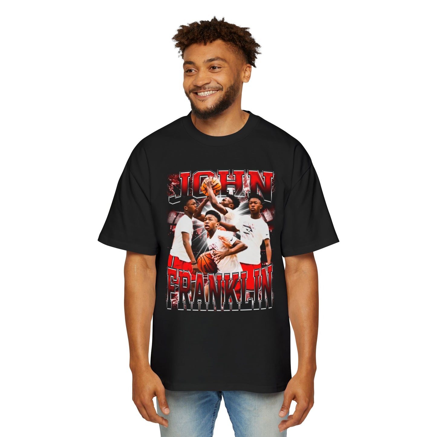 John Franklin Oversized Retro Tee