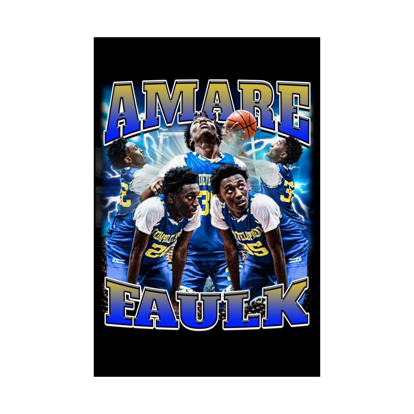 Amare Faulk Poster 24" x 36"