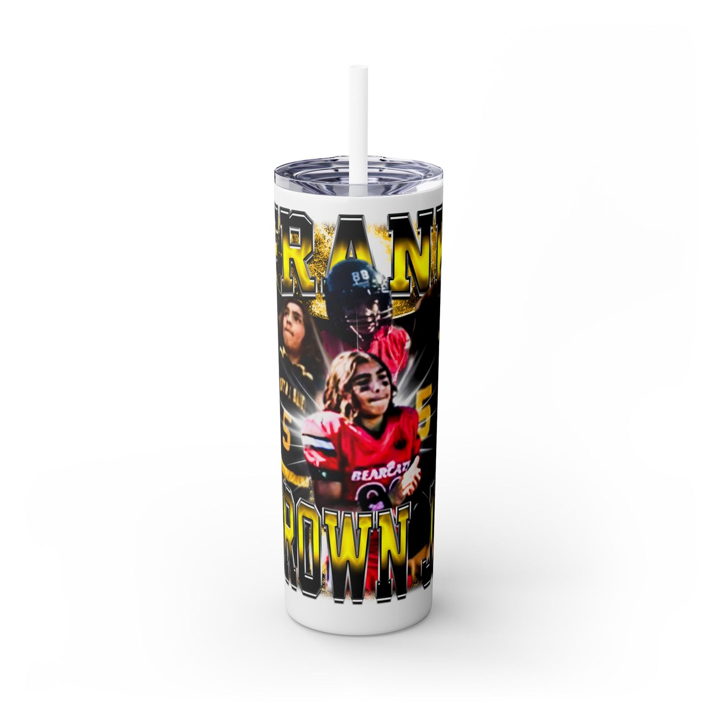 Frank Brown Jr Stainless Steal Tumbler