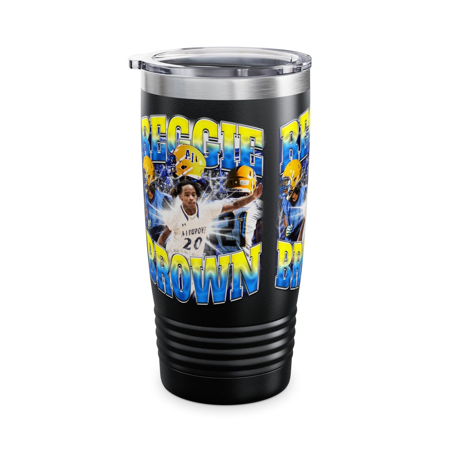 Reggie Brown Stainless Steal Tumble
