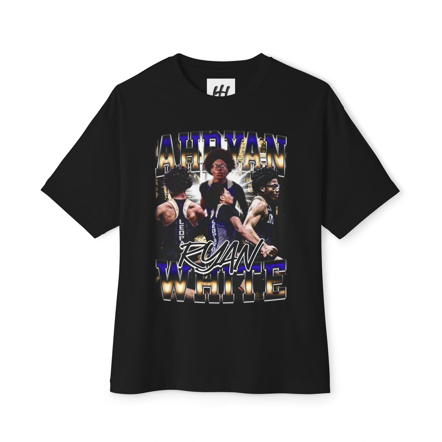 Ahryan White Oversized Tee