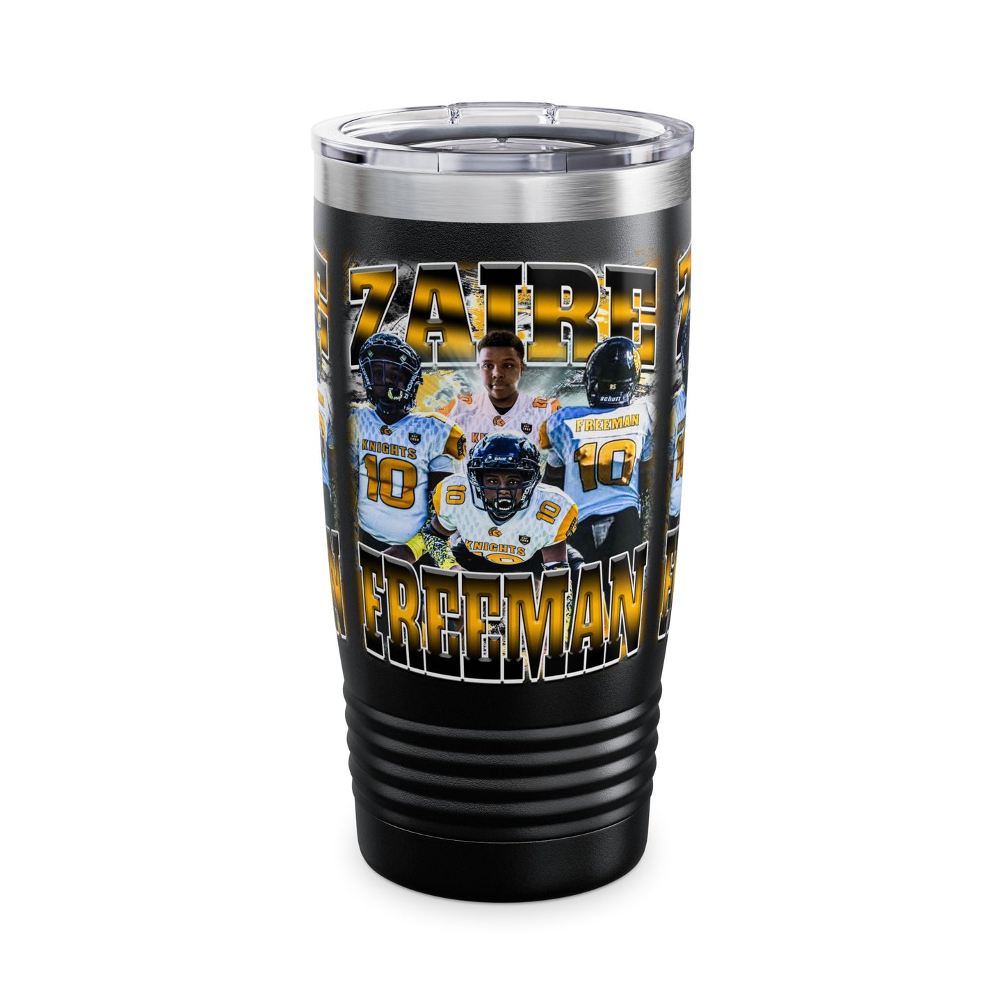 Zaire Freeman Stainless Steal Tumbler