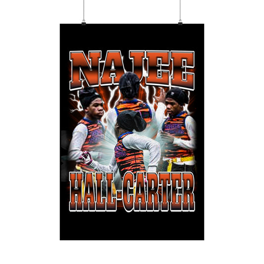 Najee Hall-Carter Poster 24" x 36"