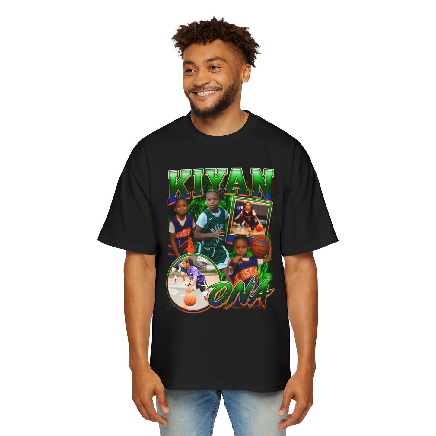 Kiyan Ona Oversized Retro Tee