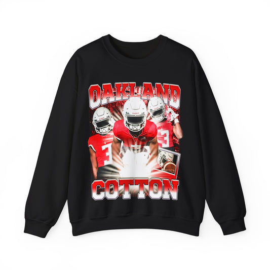 Oakland Cotton Crewneck Sweatshirt