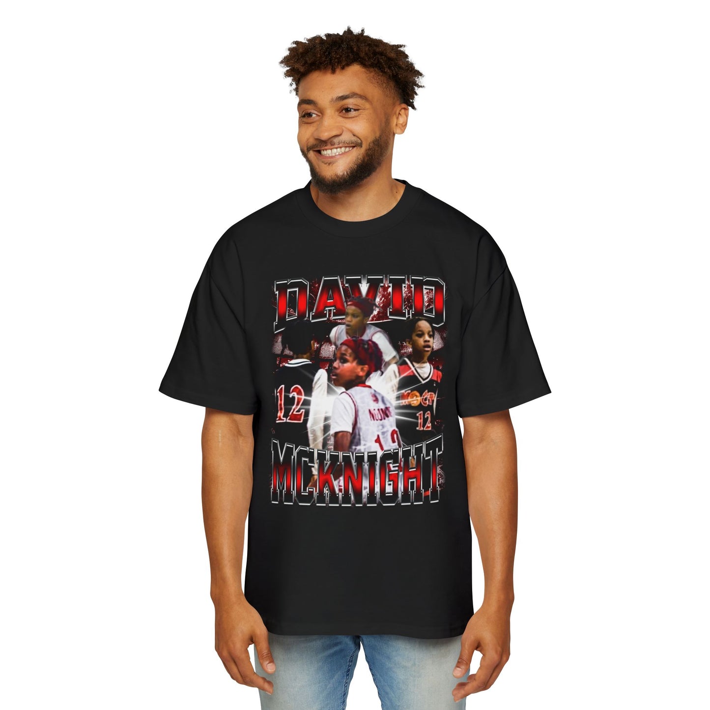 David Mcknight Oversized Retro Tee