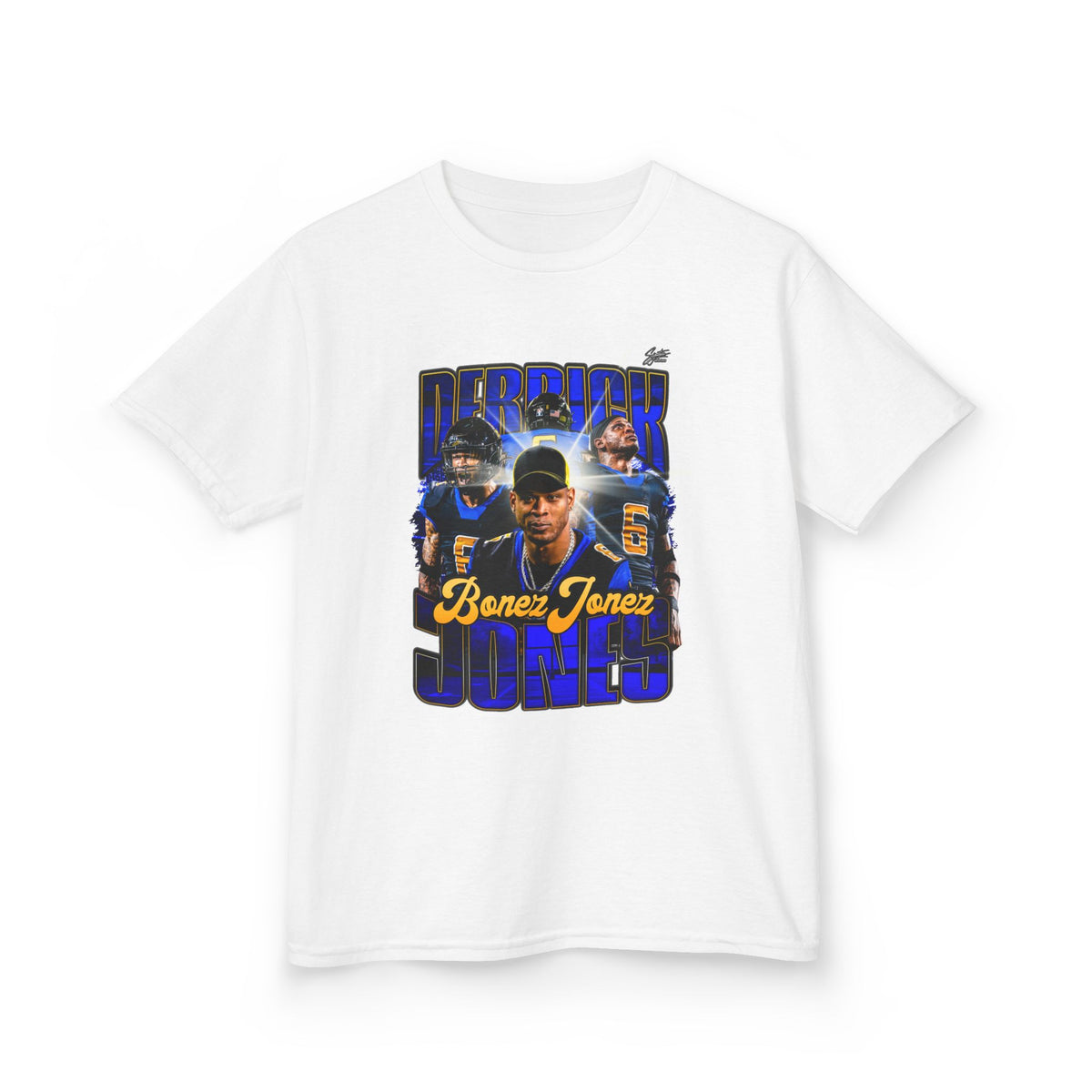 Derrick Jones Youth Heavy Cotton Tee