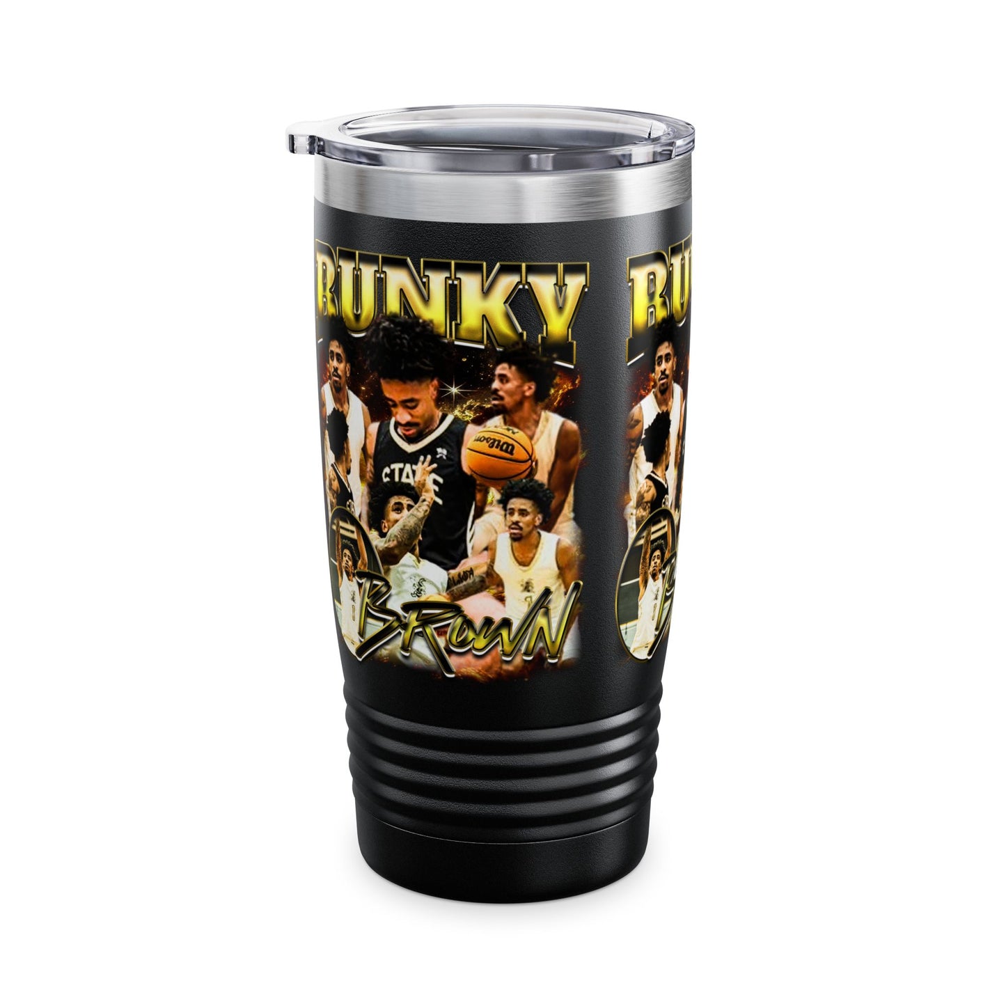 Bunky Brown Stainless Steel Tumbler
